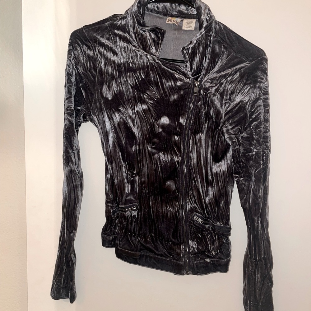 Velvet Grey Mudd Zip Up Jacket Size S